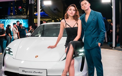 Thanh Hằng, Trọng Hiếu hội ngộ trong sự kiện đẳng cấp của Porsche tại Singapore