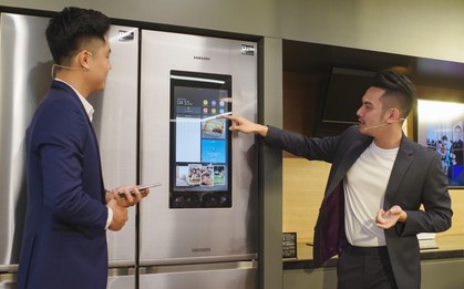 Đến Samsung Showcase xem làm bánh bằng bếp thông minh đi, rồi sẽ ước nhà mình có đồ xịn như vậy