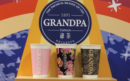 Grandpa tea: 1 trong 10 thương hiệu trà sữa phải thử của Đài Loan đã có mặt tại Việt Nam