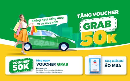 Thiên Hòa tặng hơn 1.000 code Grab và áo mưa trong tháng 6