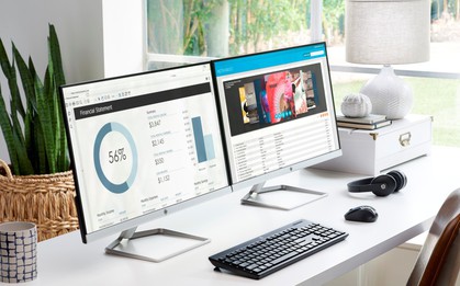 Bộ ba màn hình siêu mỏng của HP giá chỉ từ 3.4 triệu đồng