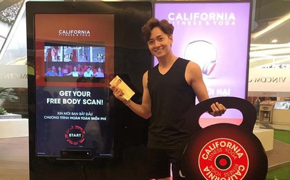 Sao Việt tò mò muốn biết lượng mỡ thừa với máy đo BMI công nghệ cao