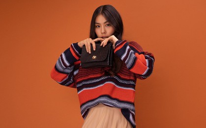 Thảo Nhi Lê quyến rũ trong BST thu đông của OVS
