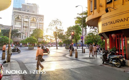 Vi vu mọi ngóc ngách Sài Gòn cùng Nokia 8.1