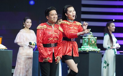 Kết thúc "chiến tranh", Thúy Ngân nhõng nhẽo bên cạnh Trường Giang