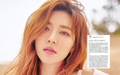Park Han Byul chính thức xin lỗi vì bê bối của chồng: "Tôi đang dồn lực quay phim dù cảm thấy như muốn chết đi"