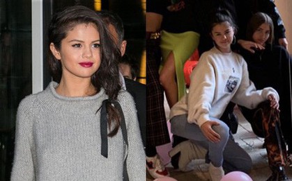Ai đi sinh nhật bạn mà như Selena Gomez: Mặc xuề xòa nhưng vẫn chiếm hết spotlight cả bữa tiệc