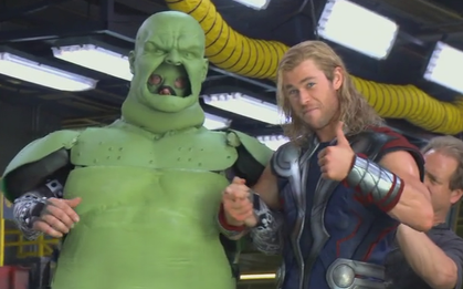Hậu trường vũ trụ điện ảnh Marvel: Hulk giống thú nhồi "hàng trả về", siêu anh hùng cũng phải "makeup"!