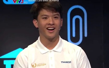 Nam sinh điển trai từng san bằng 2 kỷ lục một lúc tại Đường lên đỉnh Olympia tiếp tục giành vòng Nguyệt quế cuộc thi tháng
