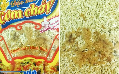"Cú lừa" ai cũng mắc khi mua cơm cháy: dù cầm trên tay, xem xét dọc ngang trái phải rồi vẫn dính "dớp"