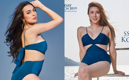 Ảnh bikini của thí sinh Hoa hậu Chuyển giới Quốc tế 2019: Tạo dáng sến, lộ đùi to dù đã can thiệp photoshop