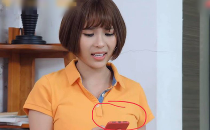 Diễn đơ hơn cả Shin Se Kyung, Thuý Diễm còn cầm ngược điện thoại cực "ngộ nghĩnh" trong "Gia Đình Là Số Một" phần 2