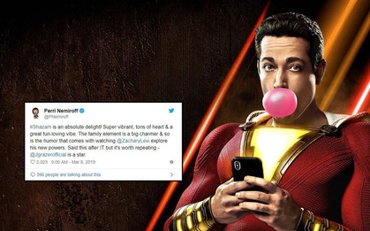 Fan quốc tế khen "Shazam!" hài hước không giống những thứ sâu "deep" trước kia của Vũ trụ DC