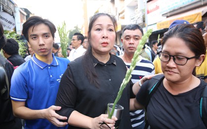 Lời nhắn gửi cuối đầy xúc động của NSND Hồng Vân với Anh Vũ trước giờ tiễn biệt