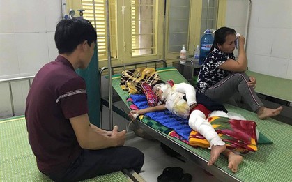 Nhóm lửa nấu cơm bằng xăng, bé trai 8 tuổi bị bỏng nặng toàn thân
