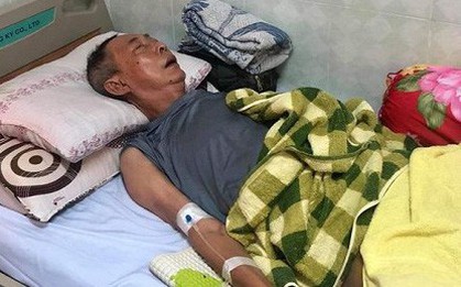 Xót xa hình ảnh nghệ sĩ Lê Bình sốt cao, mê man trên giường bệnh chống chọi ung thư