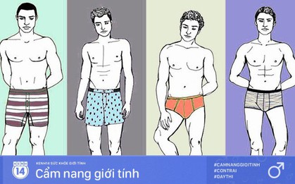 Sử dụng quần lót hợp lí cũng là cách để yêu thương "cậu nhỏ" của mình