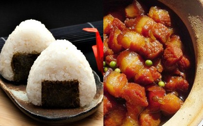 Không ngờ món thịt heo kho tiêu Việt Nam cũng được đưa vào làm nhân cơm nắm onigiri thế này