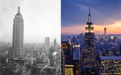 Chùm ảnh ngày ấy - bây giờ của những địa điểm hot nhất New York: Dù là ngày xưa hay bây giờ thì thành phố này vẫn luôn đẹp và hào nhoáng