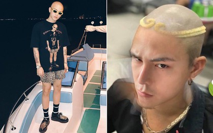Nhìn kiểu tóc mới của Decao, có lẽ không ai dám sánh với anh chàng về độ “dị”