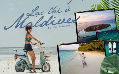 Bộ ảnh "thiên đường hạ giới" Maldives vừa được cô gái Việt Nam check in trông cũng "rất gì và này nọ"