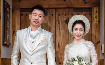 Ngắm trọn vẹn bộ ảnh kỷ niệm 11 năm cưới đầy ngọt ngào của vợ chồng Ốc Thanh Vân