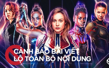 Từ "nữ phụ ngôn tình", đến ENDGAME, hội "chị đại" Marvel đã thành kép chính siêu ngầu sau 21 phim