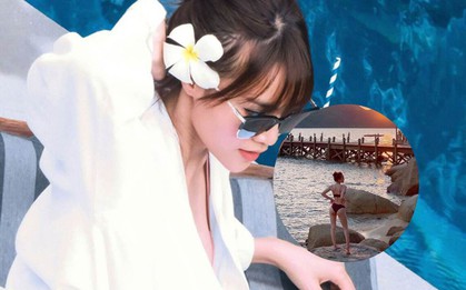 Khoe ảnh bikini nóng bỏng,  Ninh Dương Lan Ngọc chính thức gia nhập hội mỹ nhân khoe dáng mùa hè