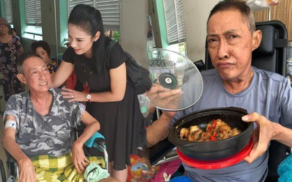 Khâm phục tinh thần lạc quan của nghệ sĩ Lê Bình dù bệnh đang trở nặng, ung thư đã di căn vào tuỷ