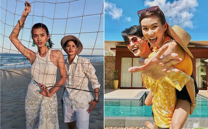 Trọn bộ các chiêu sống ảo đỉnh nhất khi đi du lịch của Cao Thiên Trang: Có tâm đến mức mang hẳn tấm hắt sáng luôn nhé!