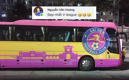 Thủ môn Văn Hoàng khẳng định xe buýt của Sài Gòn FC đẹp nhất V.League nhưng sự thật thì sao