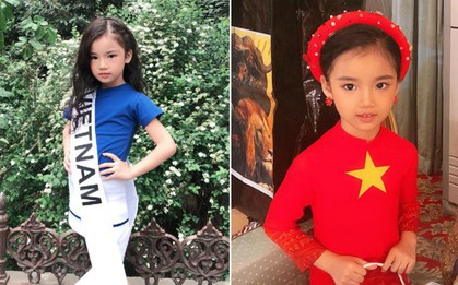 Nhan sắc đời thường trong trẻo của cô bé vừa đăng quang Hoa hậu Hoàn vũ nhí thế giới 2019