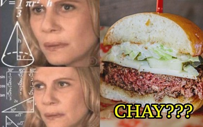 That's "cú lừa": chiếc hamburger "bất khả thi" đầy ứ thịt thà nhưng lại dành cho... người ăn chay