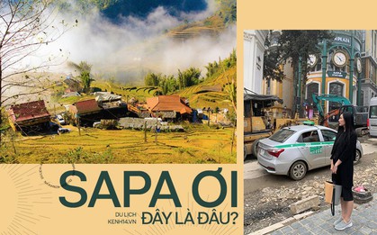 Đăng ảnh chụp đường xá bị cày xới và "bê tông hoá", Helly Tống đặt ra câu hỏi đáng suy ngẫm: "Sapa ơi, đây là đâu?"