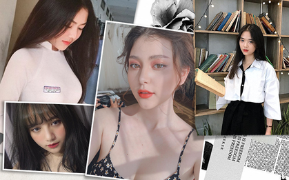 Hội gái xinh mới 17 tuổi đã nổi tiếng rần rần: Toàn cực phẩm học đường, có người được báo Trung ca ngợi với loạt mỹ từ