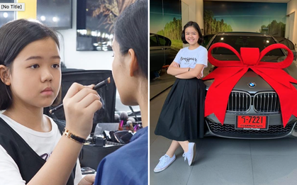 Beauty Blogger Thái Lan mua một chiếc BMW tặng bản thân nhân dịp sinh nhật thứ 12