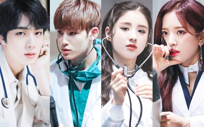 Gặp được bác sĩ như dàn idol Kpop tuyệt sắc này, chắc ai cũng muốn đến bệnh viện để khám bệnh tương tư mỗi ngày
