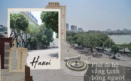 Mùng 1 Tết có là gì vì đường sá Hà Nội ngày nóng như “đổ lửa” còn vắng hơn nhiều