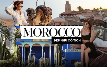 Richkid Thảo Nhi Lê “bội thu” ảnh đẹp sau chuyến đi đến Morocco - điểm đến kỳ lạ nhất thế giới: Ai bảo châu Phi chỉ có nắng và gió!