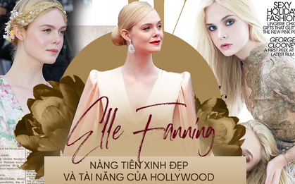 "Giám khảo trẻ nhất lịch sử Cannes" Elle Fanning: Đẹp vô thực, từ bóng của chị gái thành "cô tiên nước Mỹ" quyền lực
