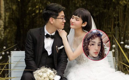 "Cô dâu" Hiền Hồ vừa đổi kiểu tóc nữ tính, cư dân mạng đồng loạt gọi tên "chú rể" Bùi Anh Tuấn
