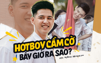 "Hotboy cầm cờ" Hồng Đăng - soái ca năm nào của trường Phan Đình Phùng bây giờ ra sao?