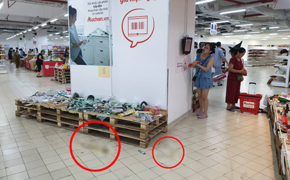 Người chụp bức ảnh trẻ con đại tiện trong siêu thị Auchan: "Mẹ của bé sau khi mua hàng đã bế con ra và mặc kệ những gì bé vừa để lại"