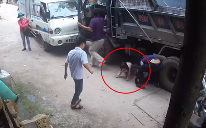 Cô gái trẻ bị bánh ô tô cán qua người tử vong, 2 em bé đi cùng thoát chết thần kỳ, bò ra từ gầm xe tải