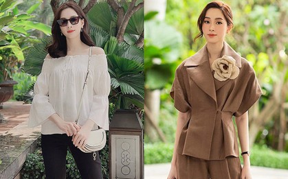 Trở thành mẹ bỉm sữa nhưng HH Thu Thảo vẫn chỉ thích dùng đi dùng lại túi cũ