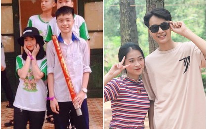 Chỉ sau một năm đã đẹp trai xinh gái khác hẳn, cặp đôi bạn thân nhận bão like từ dân mạng vì "dậy thì quá thành công"