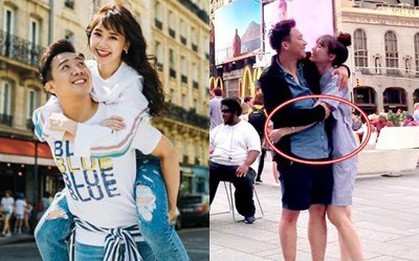 Trấn Thành hào hứng khoe khoảnh khắc vi vu trời Tây cùng Hari Won, nhưng chi tiết "bụng to vượt mặt" mới là tâm điểm gây chú ý