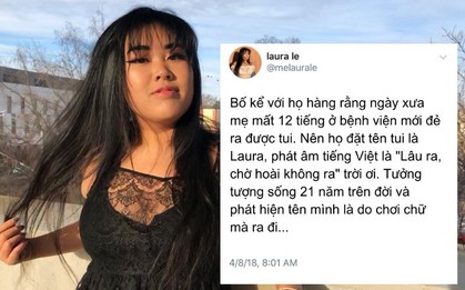 Bố mẹ quyết đặt tên con là Laura vì khó sinh, ý nghĩa cái tên được hé lộ sau 21 năm khiến cô con gái đỏ mặt