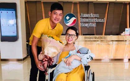 5 ngày sau kì sinh nở nguy hiểm, Hải Băng rạng rỡ xuất viện chuẩn bị cho "hành trình dài tập"