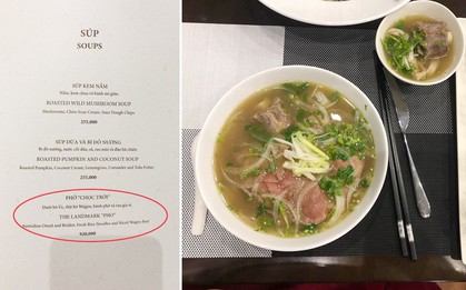 Đã có người "dám" thử phở 920k và đây là nhận xét sau khi ăn bát phở "chọc trời"